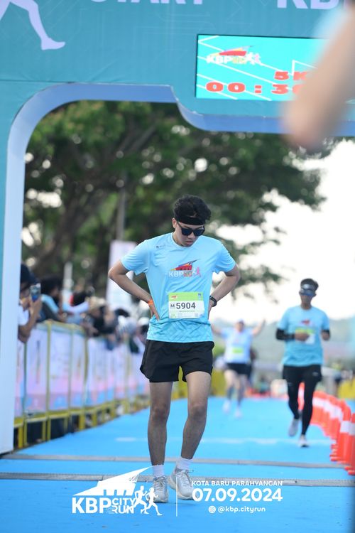 Race photo from KBP City Run 2024