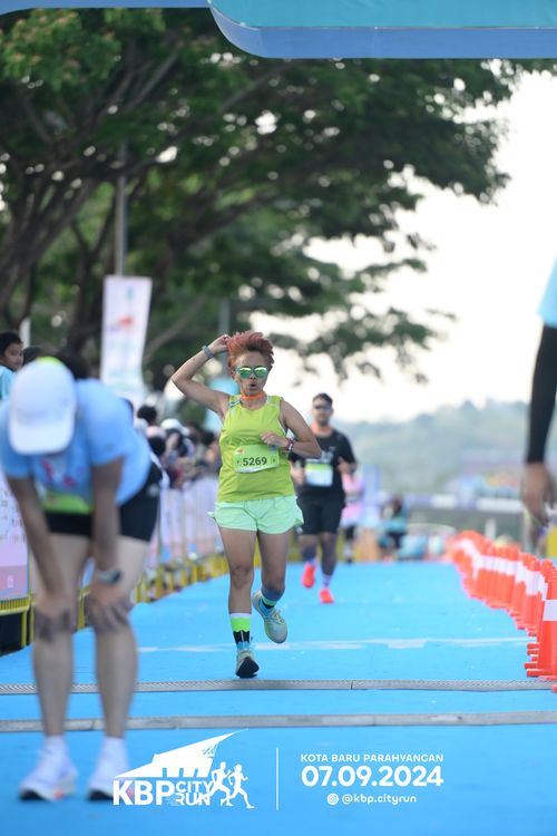 Race photo from KBP City Run 2024