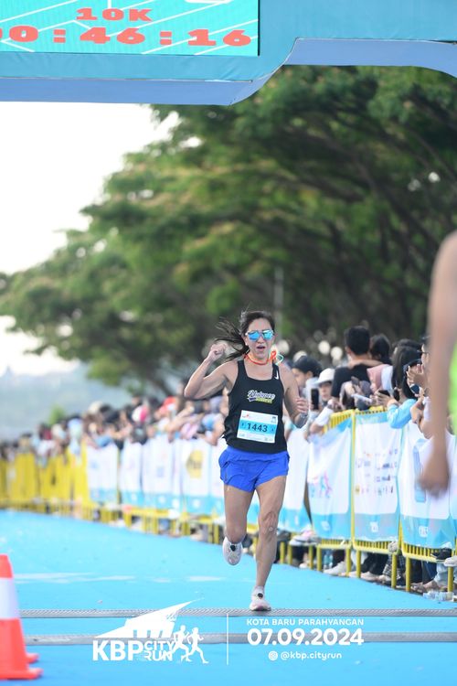 Race photo from KBP City Run 2024