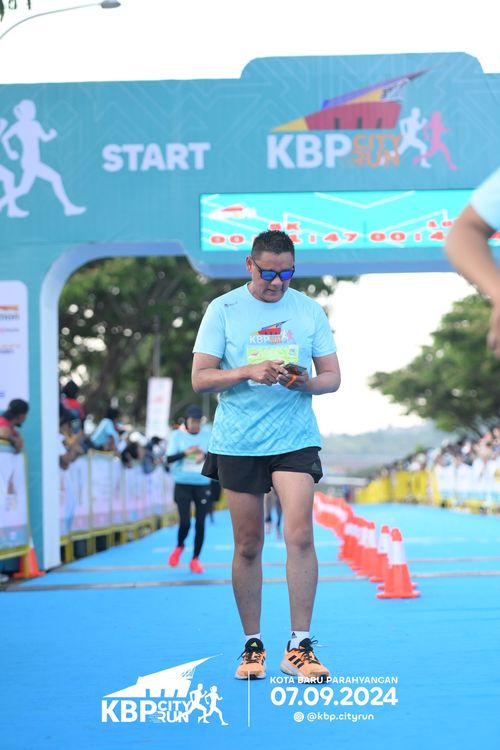 Race photo from KBP City Run 2024