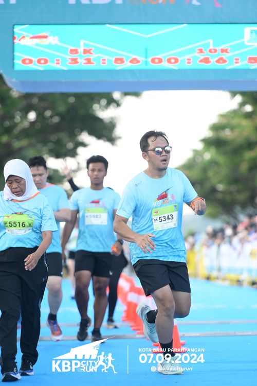 Race photo from KBP City Run 2024