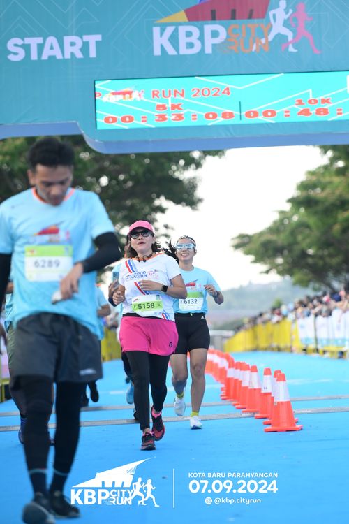 Race photo from KBP City Run 2024