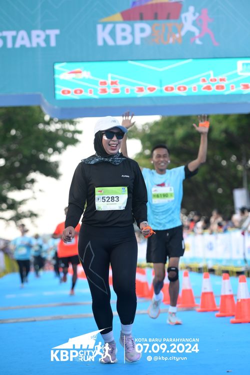 Race photo from KBP City Run 2024
