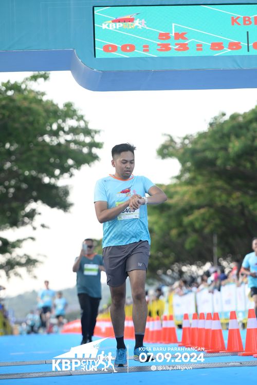 Race photo from KBP City Run 2024