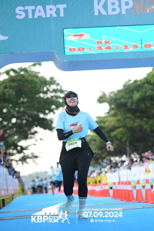 Race photo from KBP City Run 2024