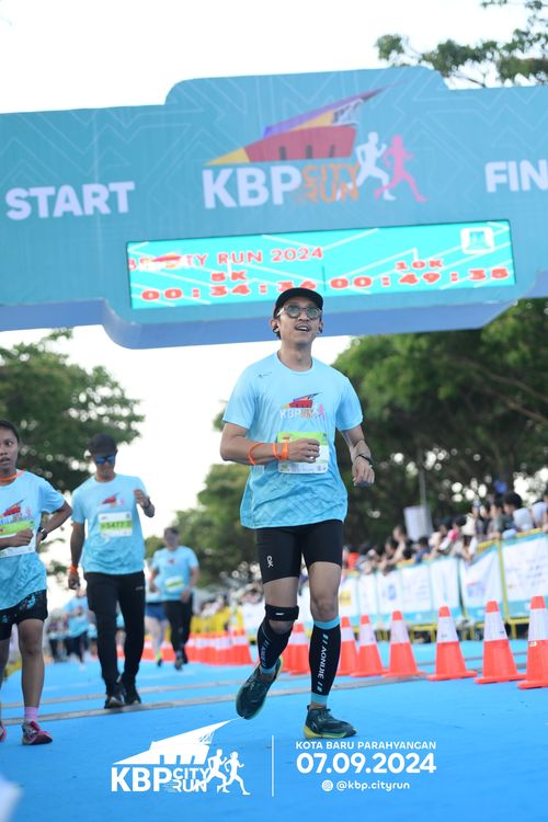 Race photo from KBP City Run 2024