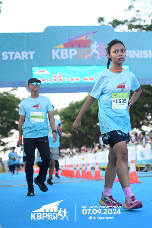 Race photo from KBP City Run 2024