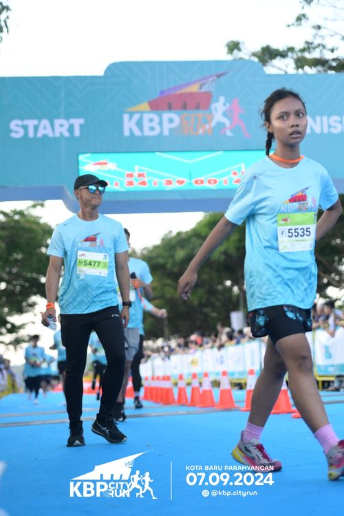Race photo from KBP City Run 2024