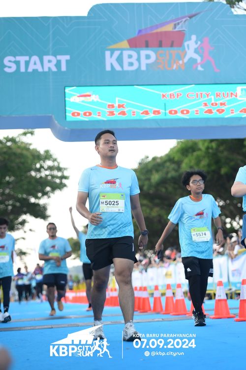 Race photo from KBP City Run 2024