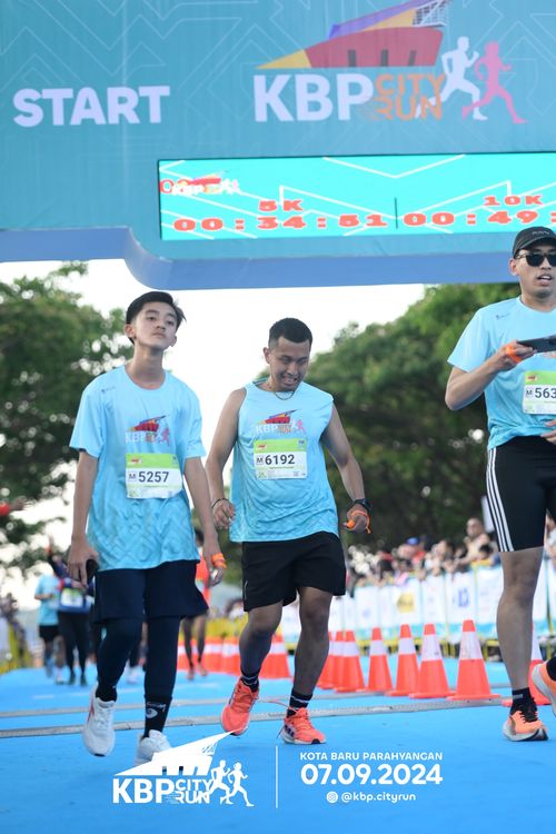 Race photo from KBP City Run 2024