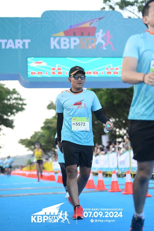 Race photo from KBP City Run 2024