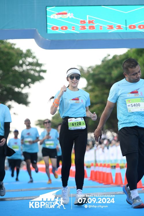 Race photo from KBP City Run 2024
