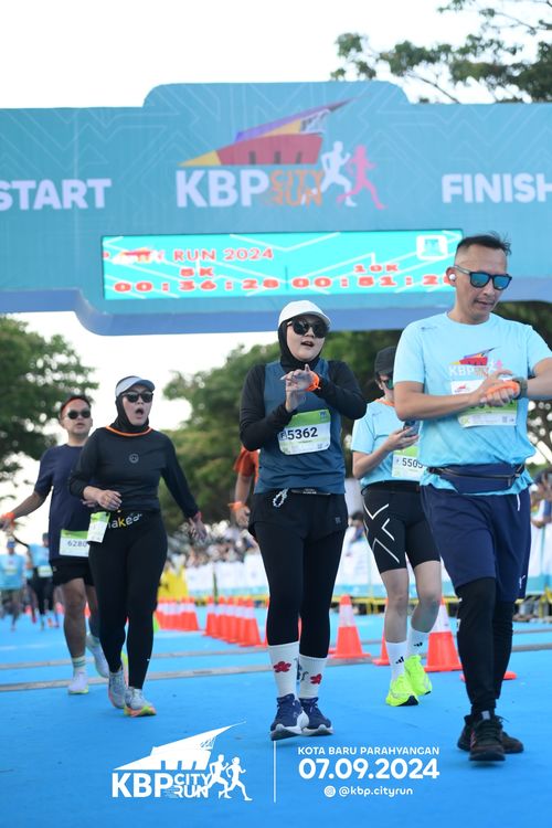 Race photo from KBP City Run 2024