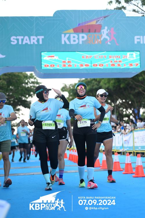 Race photo from KBP City Run 2024