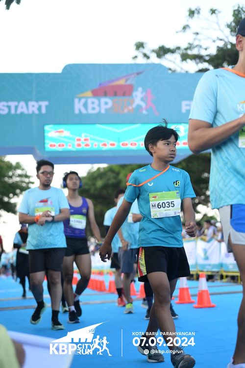 Race photo from KBP City Run 2024