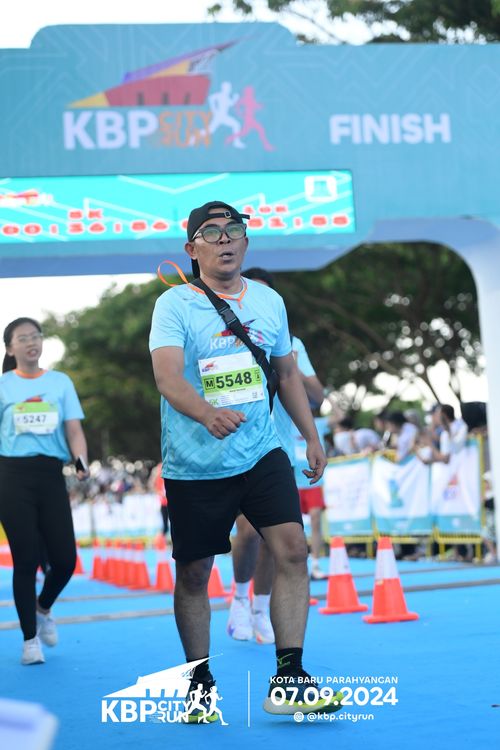 Race photo from KBP City Run 2024