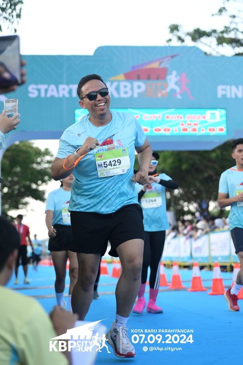 Race photo from KBP City Run 2024