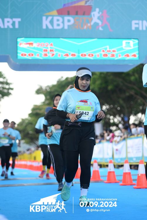 Race photo from KBP City Run 2024