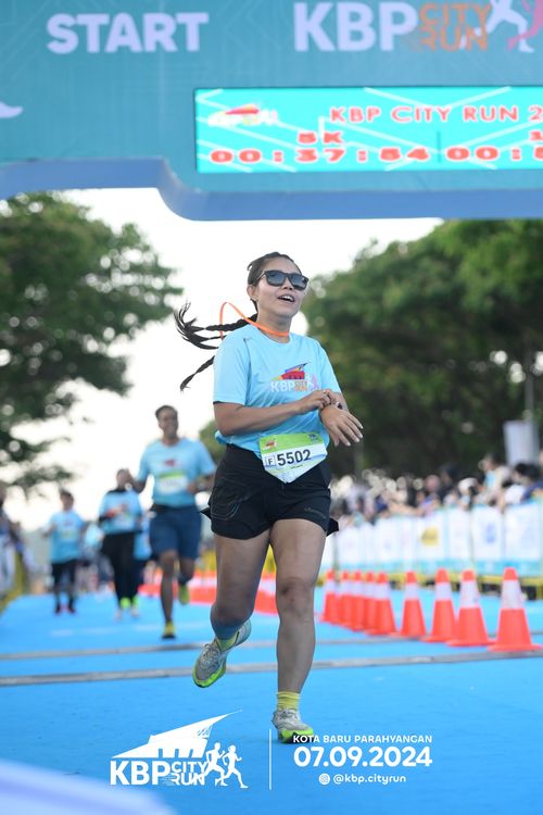 Race photo from KBP City Run 2024