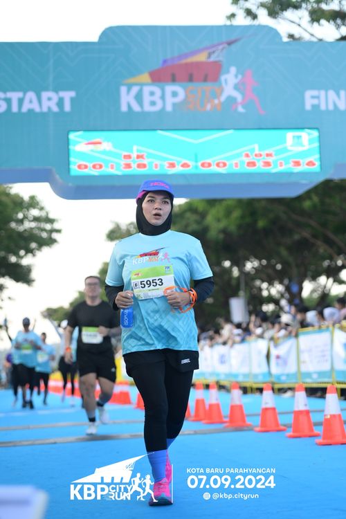 Race photo from KBP City Run 2024