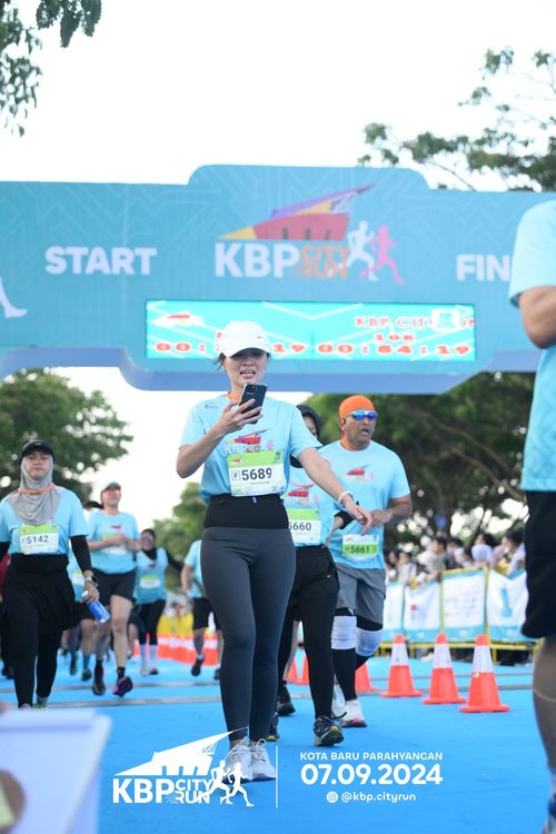 Race photo from KBP City Run 2024