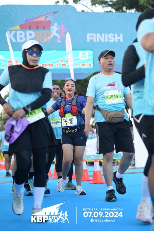 Race photo from KBP City Run 2024