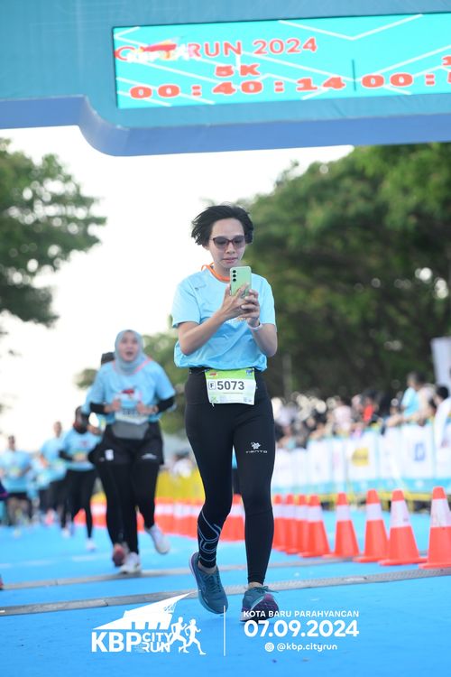 Race photo from KBP City Run 2024