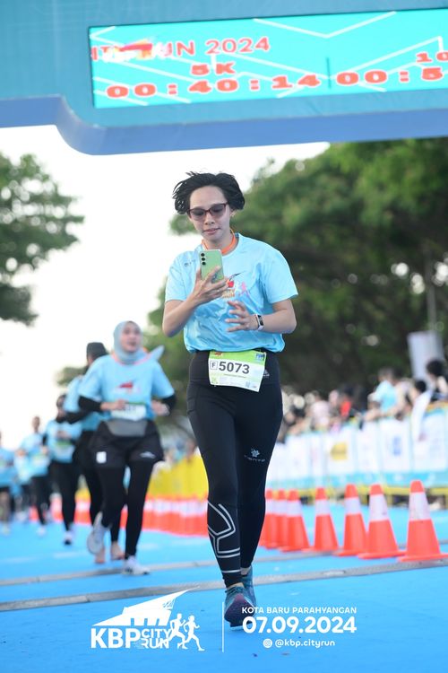 Race photo from KBP City Run 2024