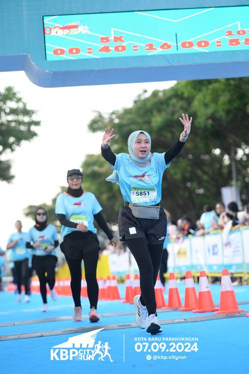 Race photo from KBP City Run 2024