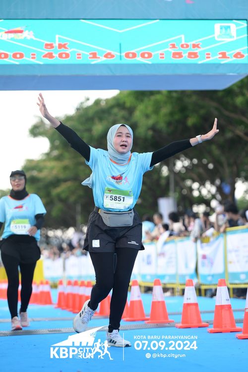 Race photo from KBP City Run 2024