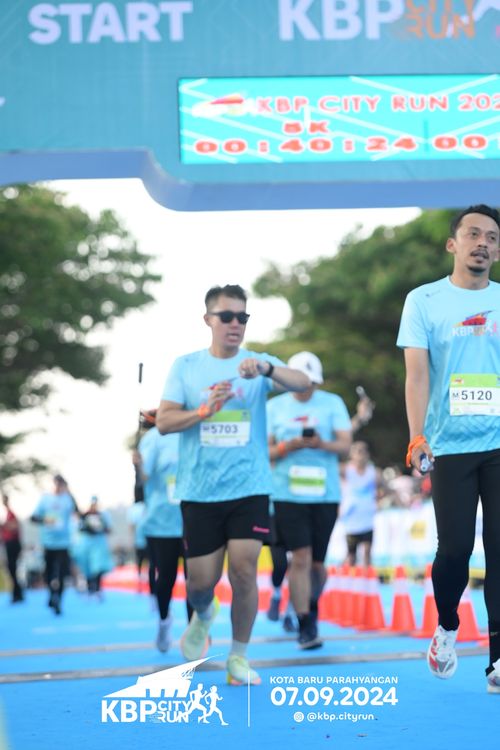 Race photo from KBP City Run 2024