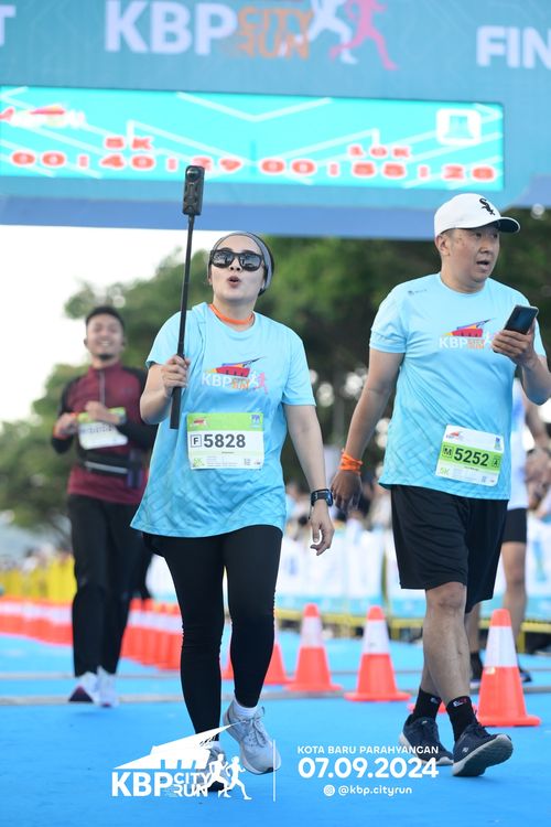 Race photo from KBP City Run 2024