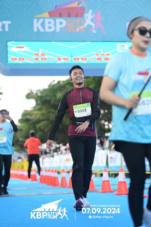 Race photo from KBP City Run 2024