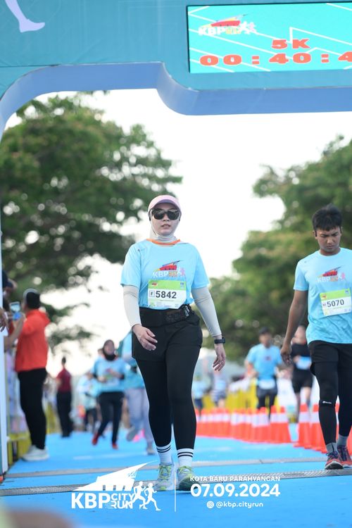 Race photo from KBP City Run 2024
