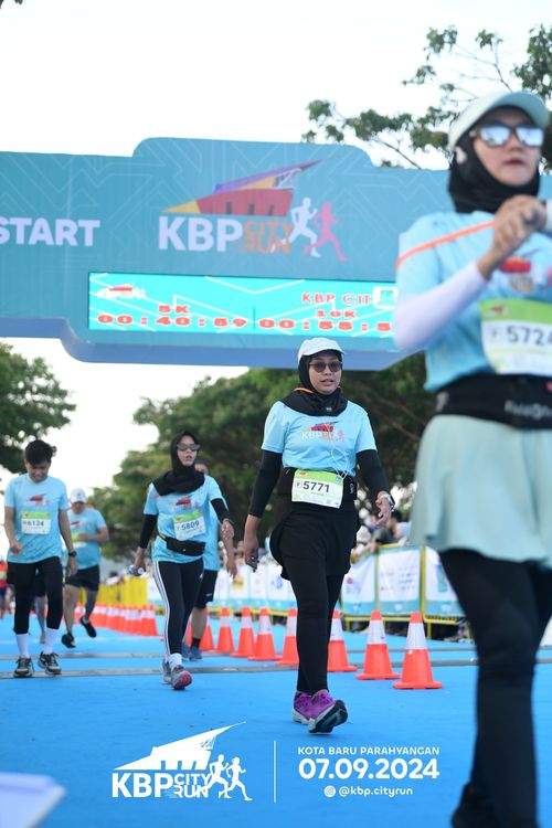 Race photo from KBP City Run 2024