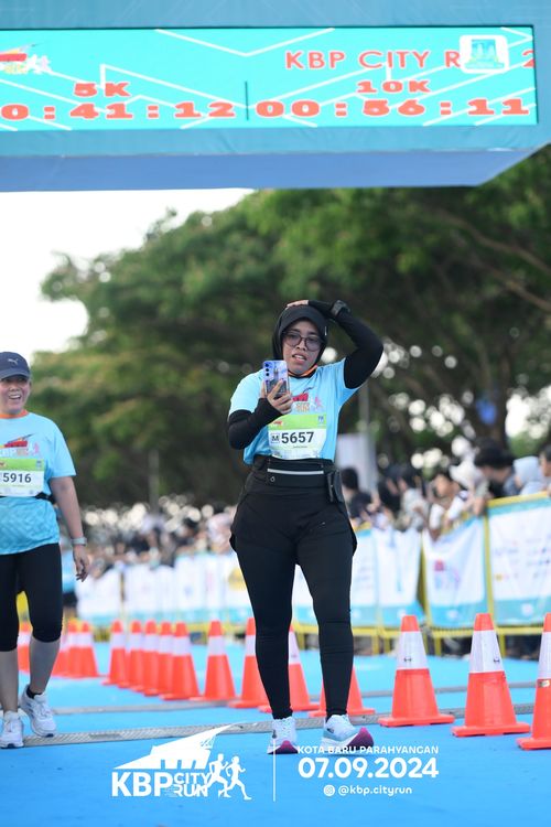 Race photo from KBP City Run 2024