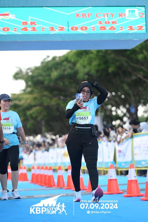 Race photo from KBP City Run 2024
