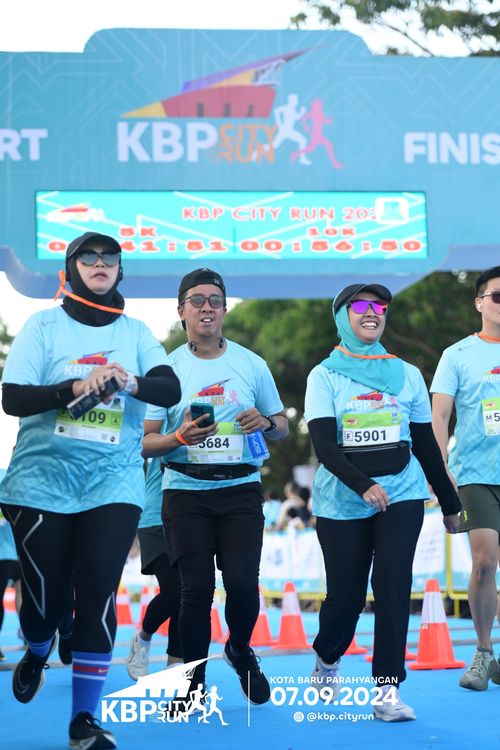 Race photo from KBP City Run 2024