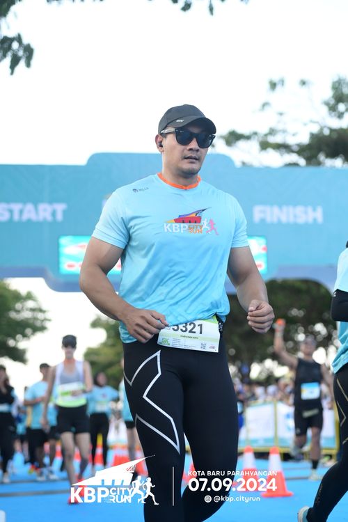 Race photo from KBP City Run 2024