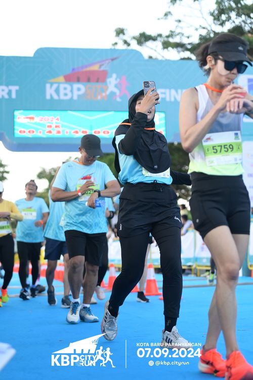 Race photo from KBP City Run 2024