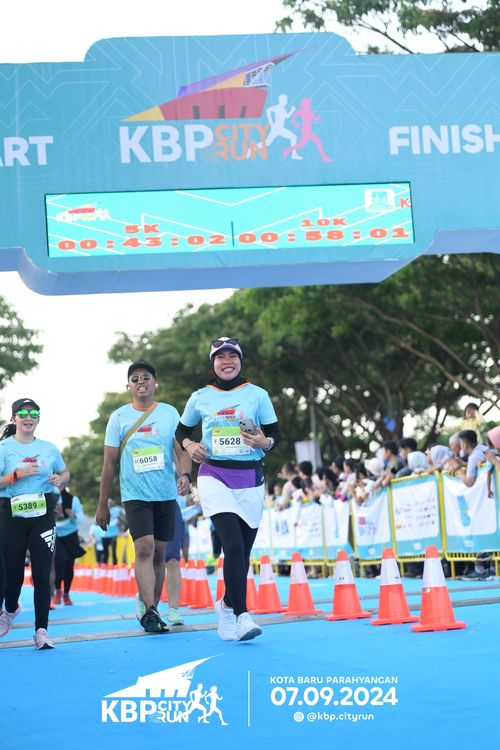 Race photo from KBP City Run 2024