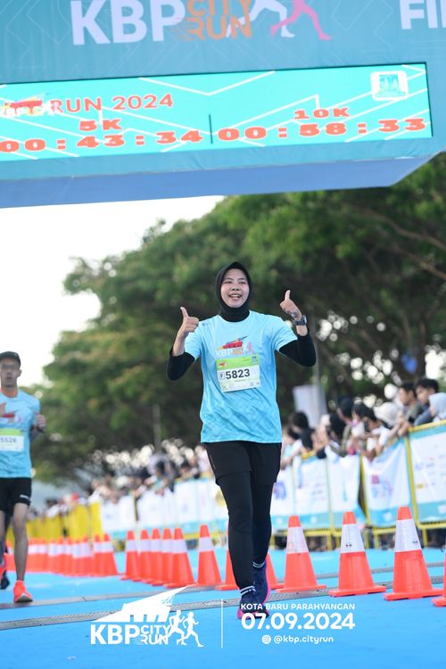 Race photo from KBP City Run 2024