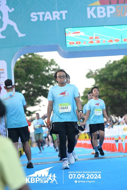 Race photo from KBP City Run 2024