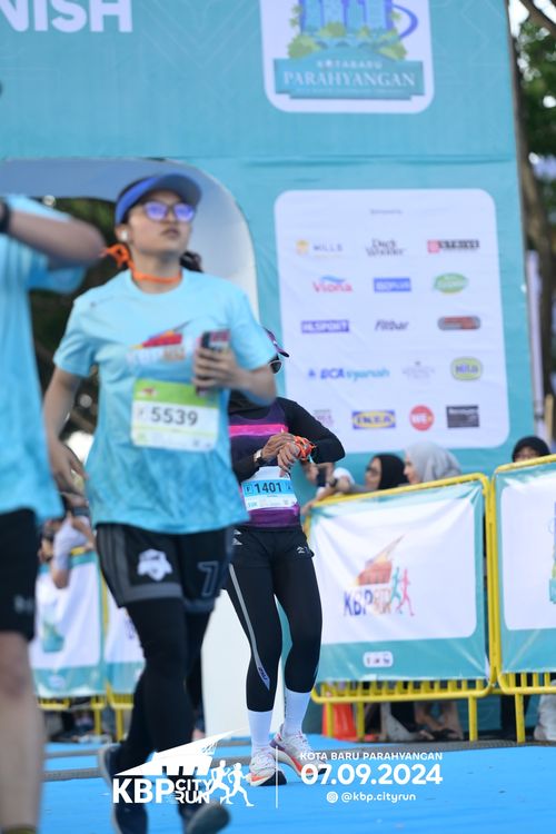 Race photo from KBP City Run 2024