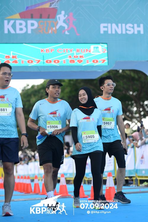 Race photo from KBP City Run 2024