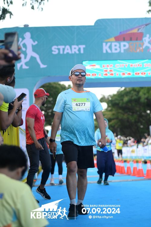 Race photo from KBP City Run 2024