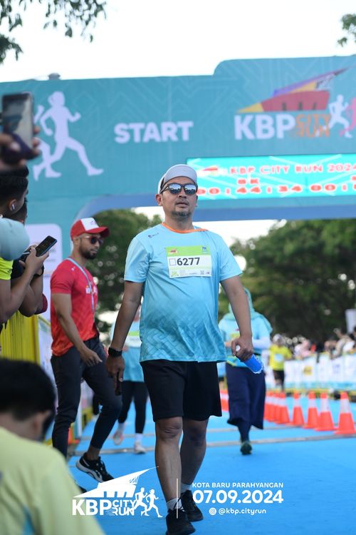 Race photo from KBP City Run 2024