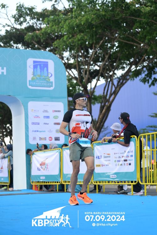 Race photo from KBP City Run 2024