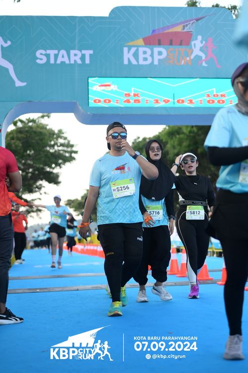 Race photo from KBP City Run 2024