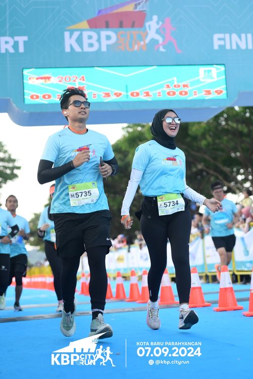 Race photo from KBP City Run 2024